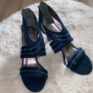 Adrianna Papell rhinestone heels